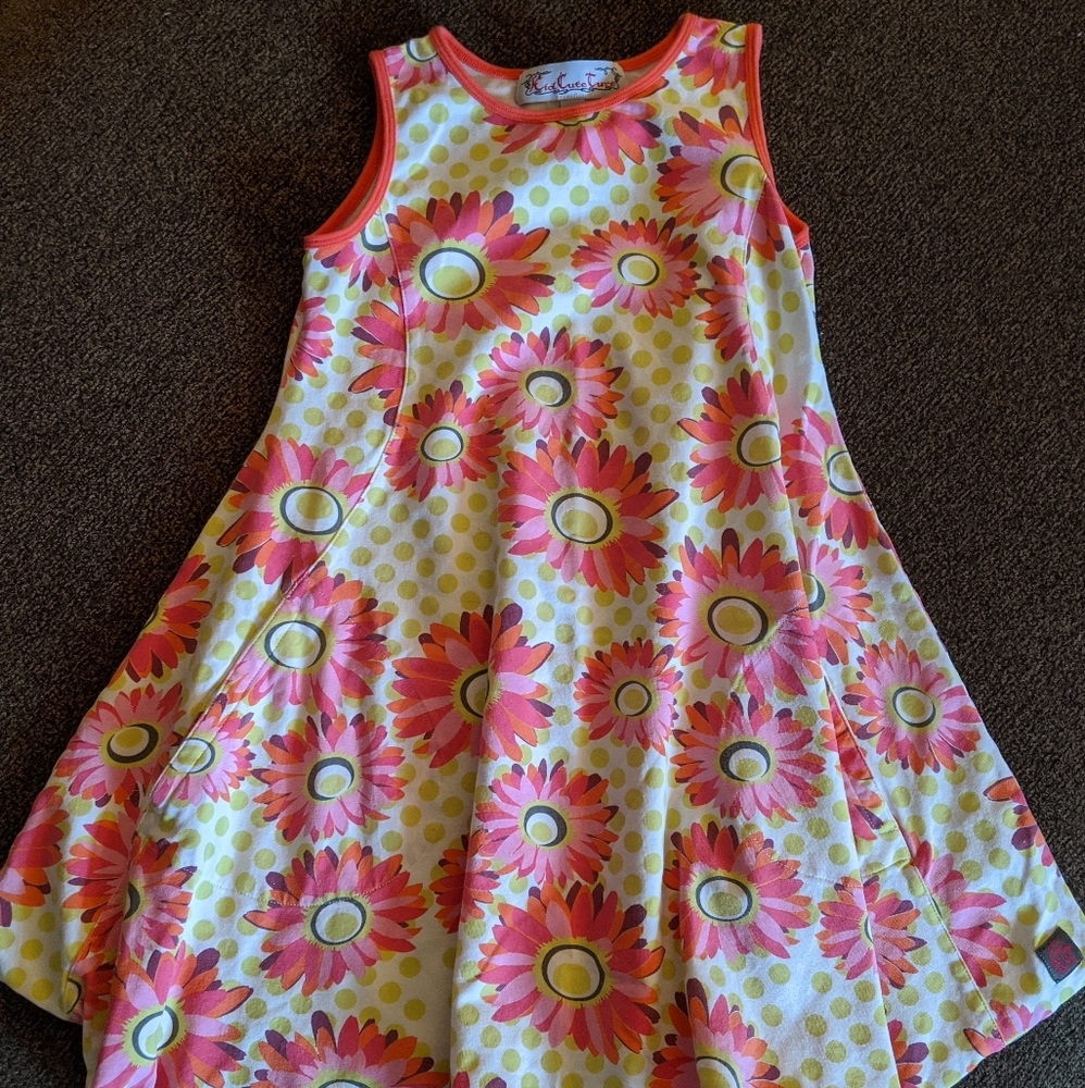 KidCuteTure Mary Coral Dress
